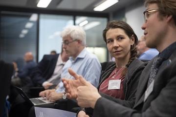 Photo of some of the audience at the workshop